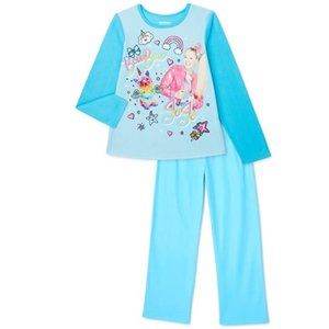Girls JOJO SIWA Brushed Jersey Pajamas Size XS 4/5  Med 8 Shirt Pants NWT
